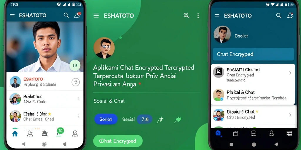 Tampilan antarmuka pengguna ESHATOTO yang modern dan intuitif.