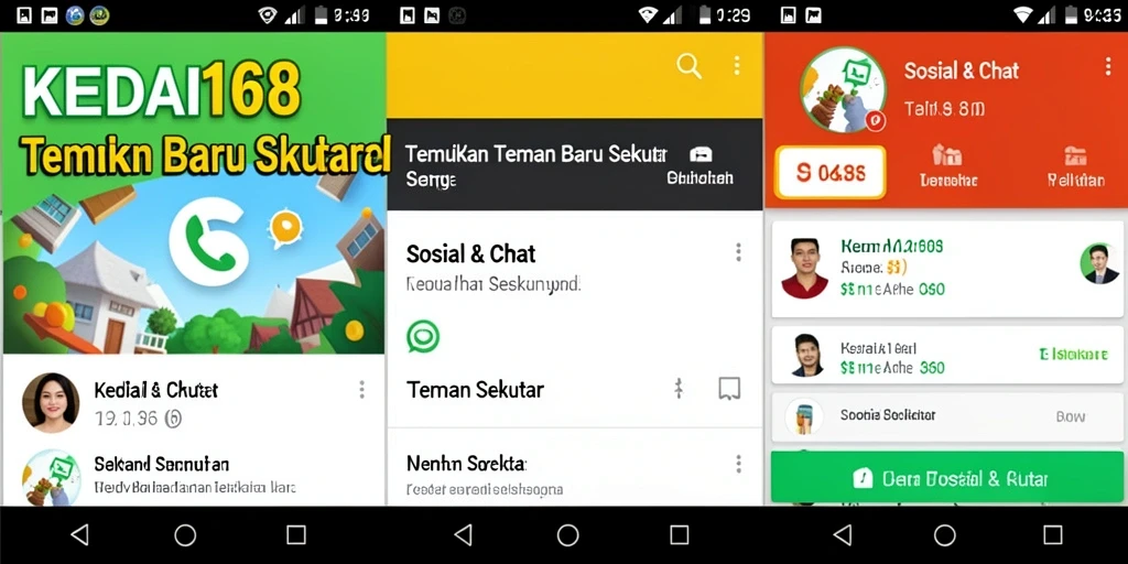 Tampilan antarmuka pengguna KEDAI168 yang ramah dan fungsional.