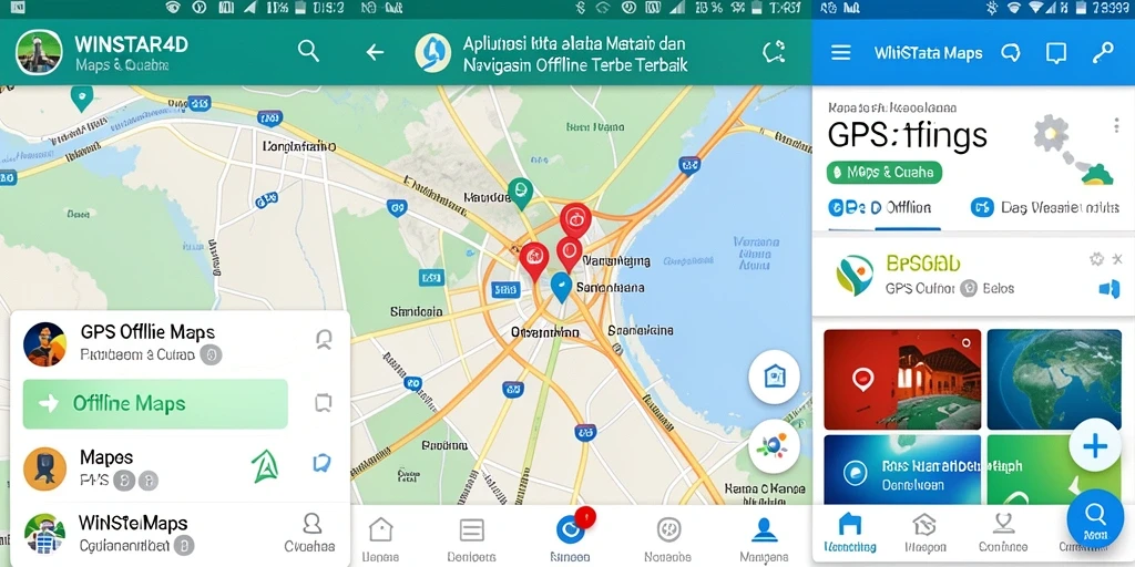 Tampilan antarmuka WINSTAR4D yang intuitif dan informatif.